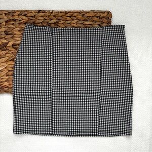 Forever 21 Gingham Mini Skirt